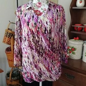 3/$20. Dana Buchman top Size XL